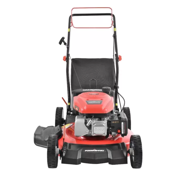 PowerSmart 21 in. 3-in-1, 170 cc Gas Walk Behind Self Propelled Lawn Mower