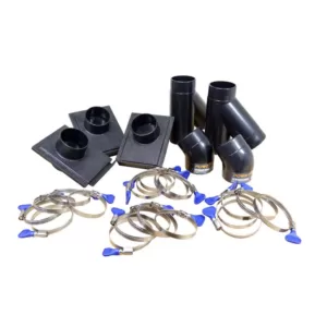 POWERTEC 2-1/2 in. Dia 3-Machine Dust Collection Kit