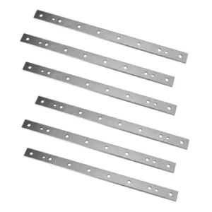 POWERTEC 12-1/2 in. High-Speed Steel Planer Knives Dual Sided Replacement Planer Blades for DW7342 (6-Pack)