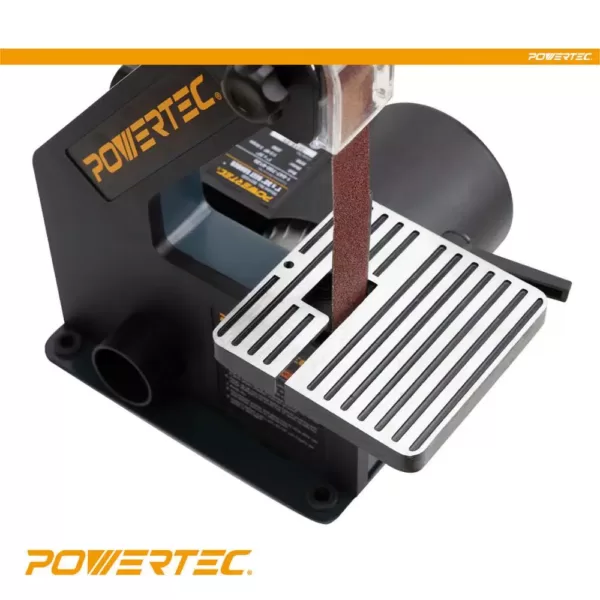 POWERTEC 1 in. x 30 in. 400-Grit Aluminum Oxide Sanding Belt (10-Pack)