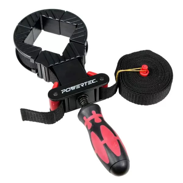 POWERTEC Deluxe Band Clamp with Quick-Release Lever