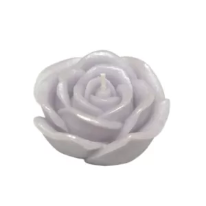 Zest Candle 3 in. Purple Rose Floating Candles (Box of 12)