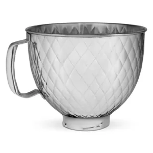 KitchenAid 5 Qt. Tilt Head Quilted Stainless Steel Bowl