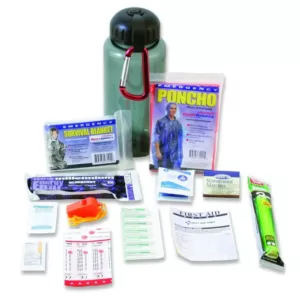 Ready America Water Bottle Survival Kit, Basic