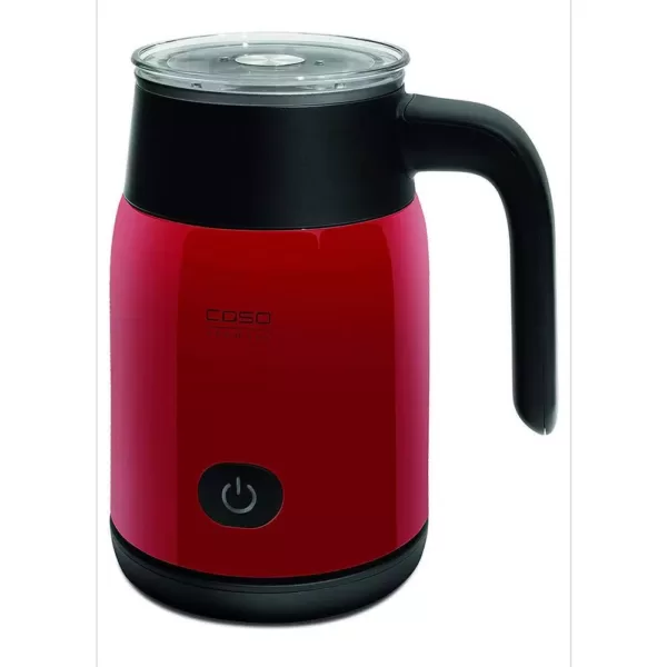 CASO 3.4 oz. Red Electric Milk Frother