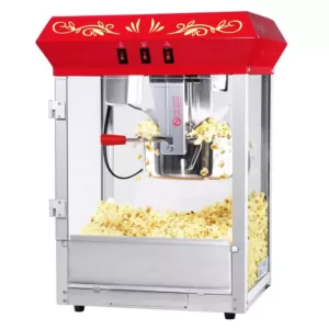 Great Northern Foundation 8 oz. Red Countertop Popcorn Machine
