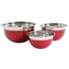 Oster Rosamond 3-Piece Stainless Steel Mixing Bowl Set
