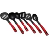 Better Chef Nylon and Stainless Steel Jutcgeb Tools in Red (Set of 6)
