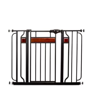 Regalo Home Accents 30 in. Metal Walk-Through Safety Gate