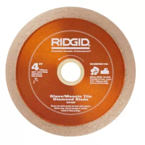 RIDGID 4 in. Glass Tile Blade