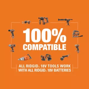 RIDGID 18-Volt Cordless Brushless HYPERDRIVE 16-Gauge 2-1/2 in. Straight Finish Nailer(Tool Only), Belt Clip, Bag, Sample Nails