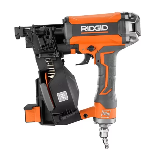 RIDGID 21° 3-1/2 in. Round-Head Framing Nailer and 15° 1-3/4 in. Coil Roofing Nailer