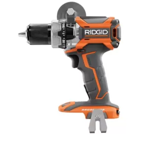 RIDGID 18-Volt Brushless Cordless 1/2 in. Compact Hammer Drill Kit with Bonus 18-Volt 1.5 Ah Lithium-Ion Battery (2-Pack)