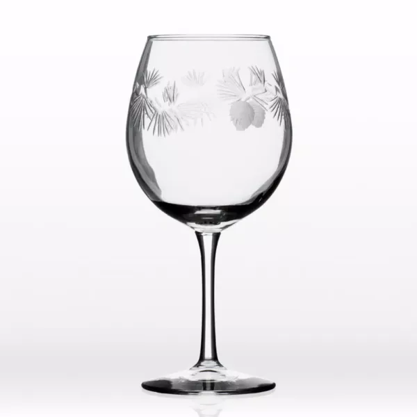 Rolf Glass Icy Pine 18 oz. Clear Balloon Wine (Set of 4)