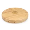 Picnic Time Buffalo Sabres 10.20 in. Natural Wood Cheese Board and Tool Set