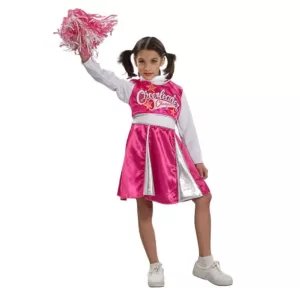 Rubie's Costumes Medium Pink And White Cheerleader Child Costume