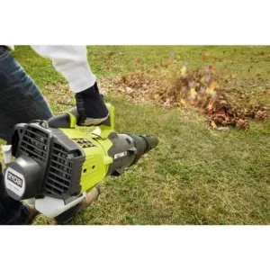 RYOBI 25 cc 2-Cycle Attachment Capable Full Crank Straight Gas Shaft String Trimmer and 25 cc Gas Jet Fan Blower