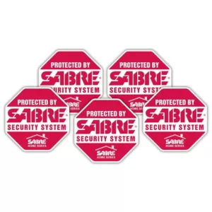 SABRE Security Decals (5-Pack)