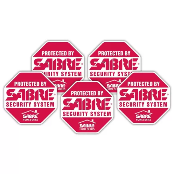 SABRE Security Decals (5-Pack)