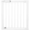 Safety 1st Flat Step 30 in. H Pressure-Mounted Child Safety Gate in White