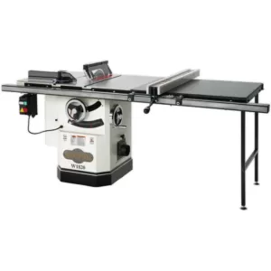 Shop Fox 10 in. 3 HP Cabinet Table Saw with Riving Knife and Long Rails