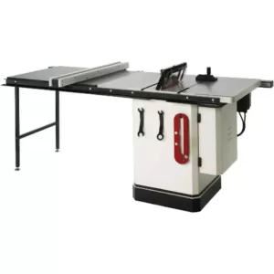 Shop Fox 10 in. 3 HP Cabinet Table Saw with Riving Knife and Long Rails