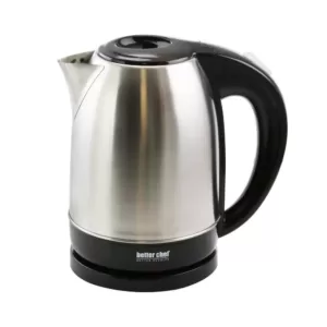Better Chef 7-Cup Stainless Steel Cordless Electric Tea Kettle