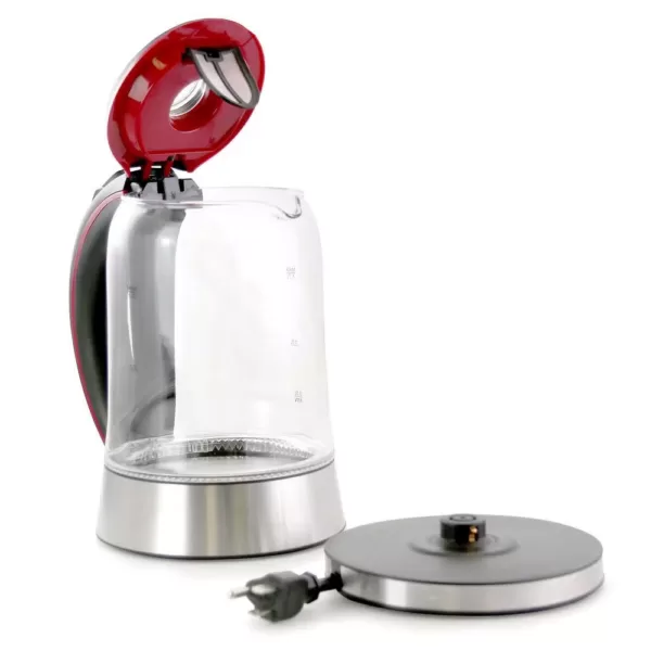 Better Chef 7-Cup Glass and Stainless Steel Cordless Electric Tea Kettle