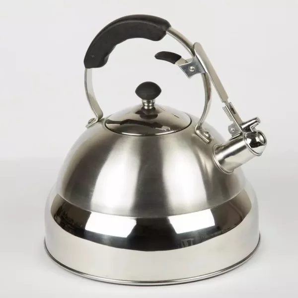 Creative Home Saturn 11.2-Cup Stovetop Tea Kettle in Silver