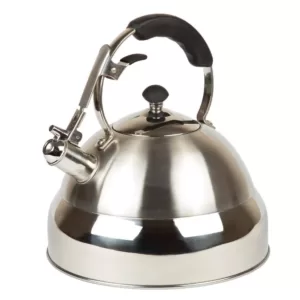 Creative Home Saturn 11.2-Cup Stovetop Tea Kettle in Silver