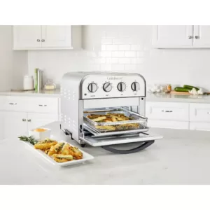 Cuisinart Compact 1.2 qt. Silver Airfryer Toaster Oven