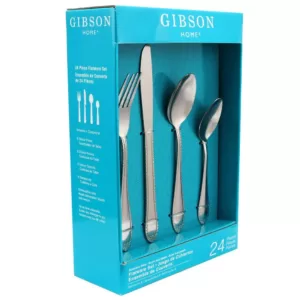 Gibson Home 24-Piece New Wilmington Flatware Set (Service for 6)