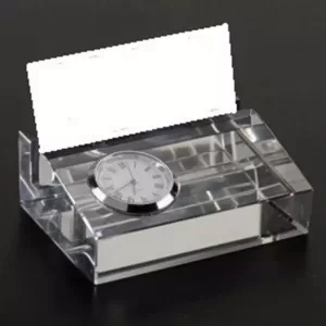 Heim Concept Clock with Card Holder