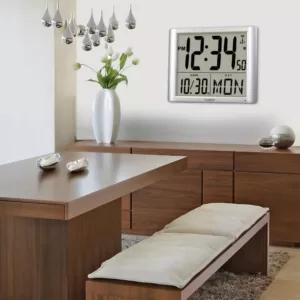 La Crosse Technology 20 in. Extra Large Digital Atomic Wall Clock