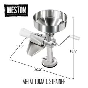 Weston Metal Tomato and Fruit Strainer
