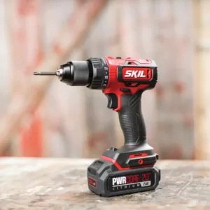 Skil PWRCore 20-Volt Brushless Cordless 1/2 in. Drill Driver Kit Plus 2.0Ah Lithium-Ion Battery (USB) Plus PWRJump Charger