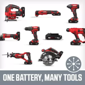 Skil PWRCORE 20-Volt Lithium-Ion Cordless Compact Reciprocating Saw Kit