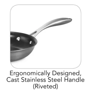 Tramontina Gourmet 8 in. Hard-Anodized Aluminum Frying Pan in Slate Gray