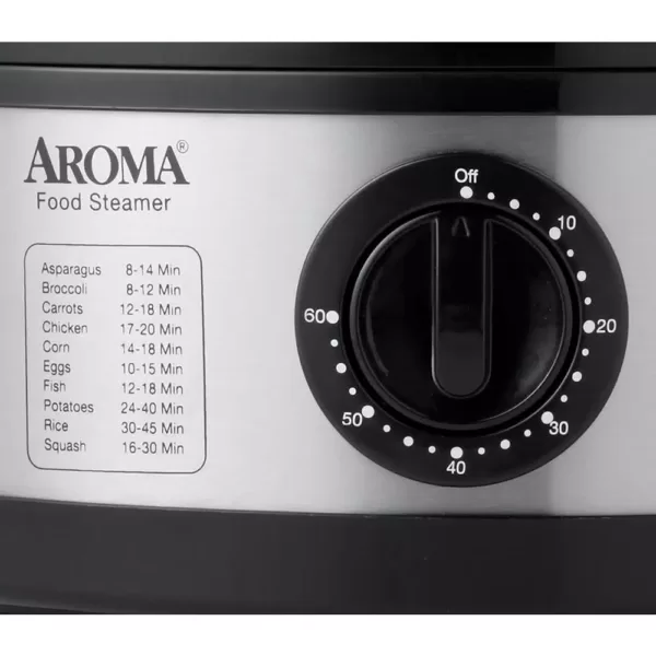 AROMA 20-Cup Stainless Steel Food Steamer