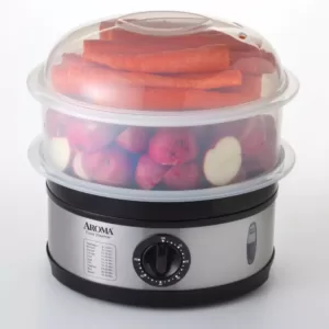 AROMA 20-Cup Stainless Steel Food Steamer