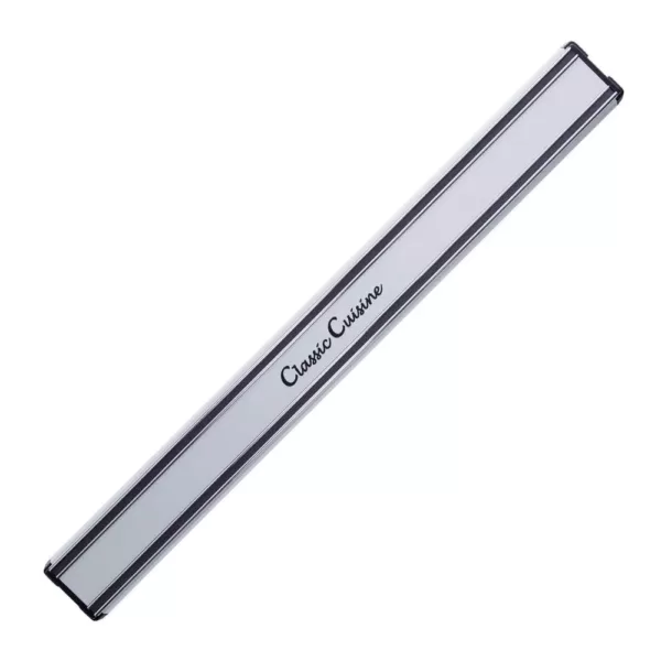 Classic Cuisine 16. in. Stainless Magnetic Aluminum Bar Storage Strip