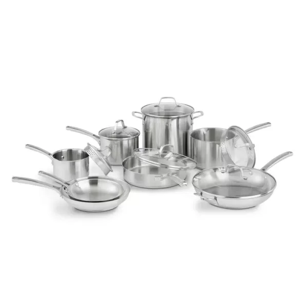 Calphalon Classic 14-Piece Stainless Steel Cookware Set