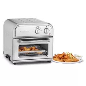 Cuisinart Compact Stainless Steel Air Fryer with Fry Basket