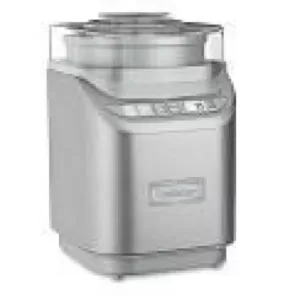Cuisinart 2 Qt. Stainless Steel Ice Cream Maker with Control Panel
