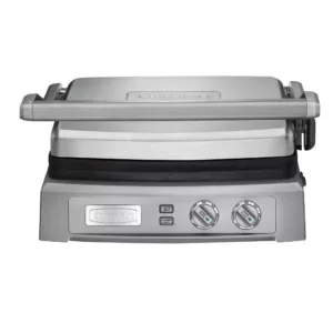 Cuisinart Deluxe Griddler 240 sq. in. Stainless Steel Indoor Grill with Lid
