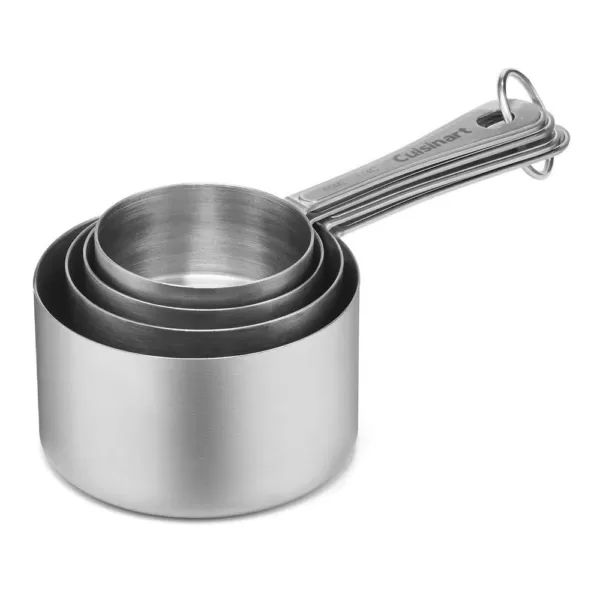 Cuisinart 4-Piece Stainless Steel Measuring Cup Set
