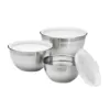 Cuisinart 3-Piece Stainless Steel Mixing Bowl Set with Lids