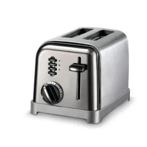 Cuisinart Classic Series 2-Slice Stainless Steel Wide Slot Toaster