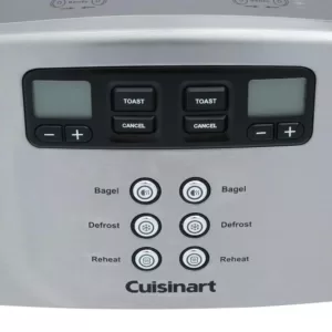 Cuisinart Touch to Toast 4-Slice Stainless Steel Wide Slot Leverless Toaster