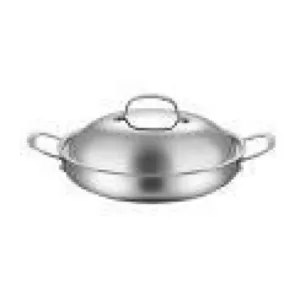 Cuisinart Chef's Classic 12 in. Stainless Steel Frying Pan with Lid